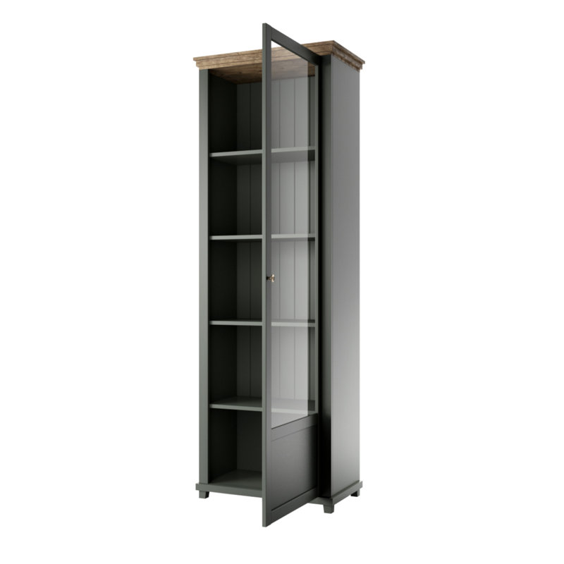 Wieland Display Cabinet, Green, Right
