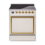 Antique White/Brass