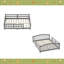Lit sur pied en bois massif avec clôture et sans porte-583503375-583503372