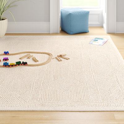 Tapis Kizzie crème