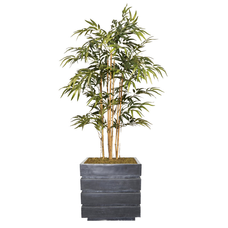 Bambou artificiel en pot 59 po Panama