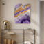 Art mural améthyste sur toile Gemstone Labyrinth II par Art Remedy-118304146-118304149-118304151