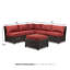 Siesta Key Outdoor 5 - Seat Patio Sectional
