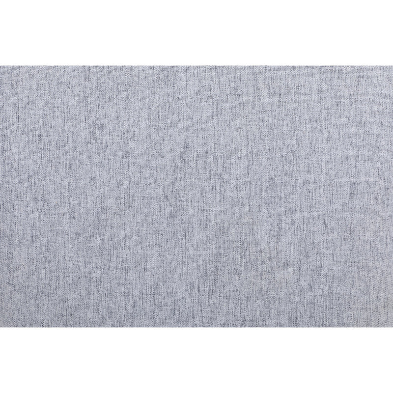 Rangement à hauteur de comptoir de 35,5 po avec tablettes et 3 chaises en tissu gris