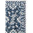 Umar Hand Tufted Wool/Cotton Ikat Rug in Navy/Taupe-1642046535