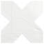 Argile Cross 7 In. X 7 In. Porcelain Floor And Wall Tile-35145696