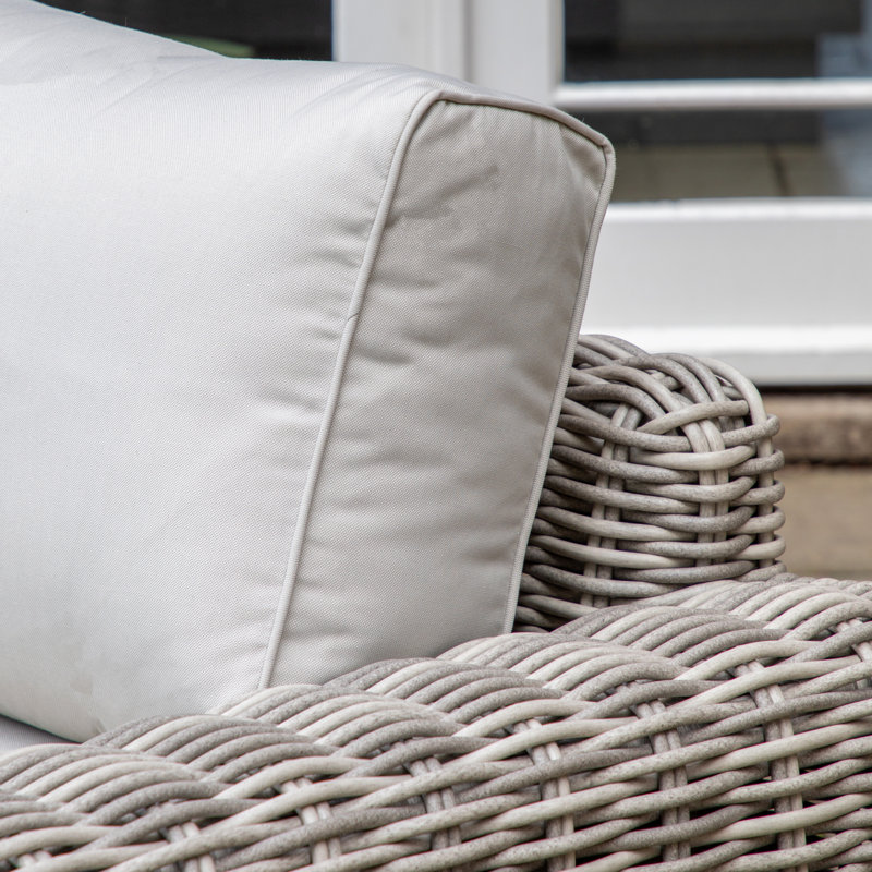 Kuulei Wicker Lounge Set - 5 Person Seating Group with Cushions