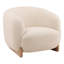 Chaise d'appoint Montara crème