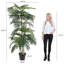 Faux Palm Plant in Pot-67091947