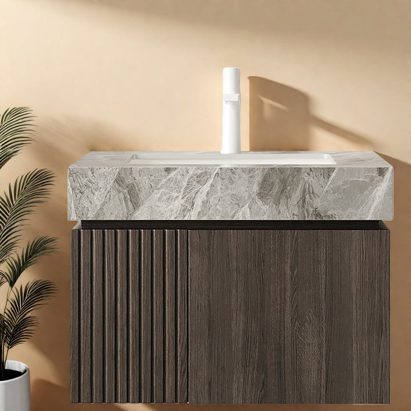 Meuble-lavabo et lavabo flottant 24 po