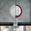 Huldar Glass Flat Wall Mirror