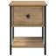 34cm W Manufactured Wood Bedside Table-1161658582