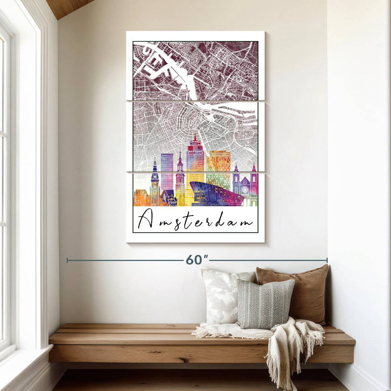 Carte de la ville de Aliaz Amsterdam