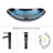 30" Free Standing Single Bathroom Vanity With Manufactured Wood Top With Sink And Faucet-770359884-770359894