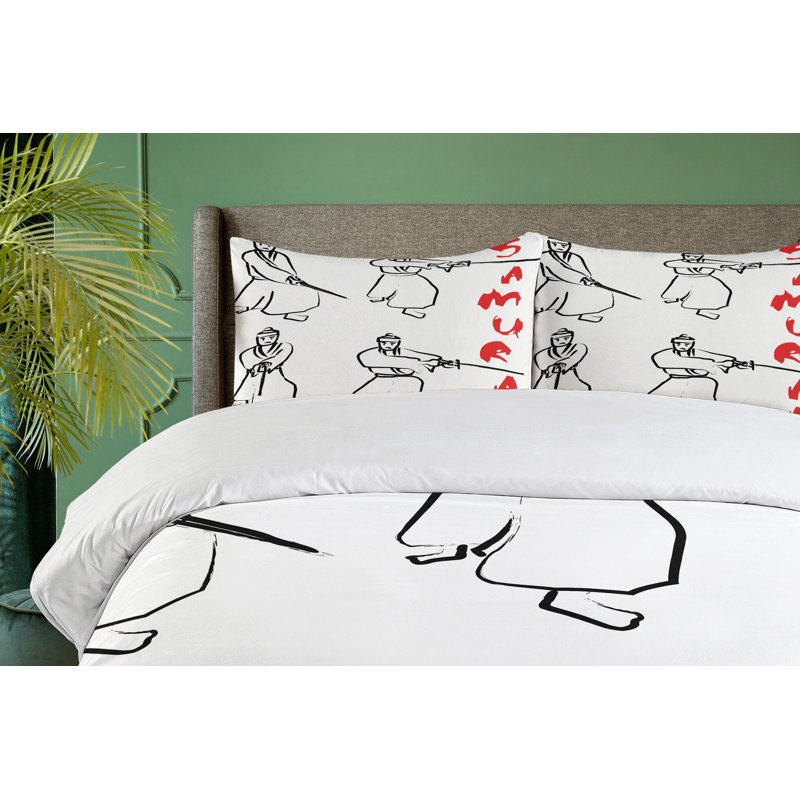 Ambesonne Eclectic Duvet Cover Set