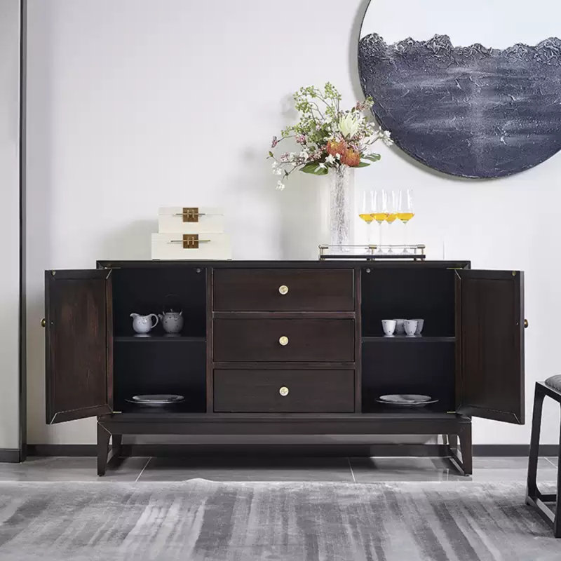 Home Retro Solid wood Sideboard