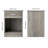 Jarques Nightstand with 1 Drawer and Open Storage, Side Table with Shelf for Bedroom-1384355158