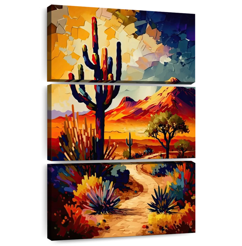 Alvord Sonoran Desert AZ I, 50" H x 32" W