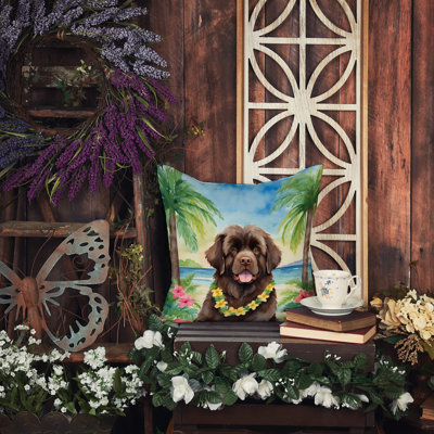 Coussin Terre-Neuve Luau