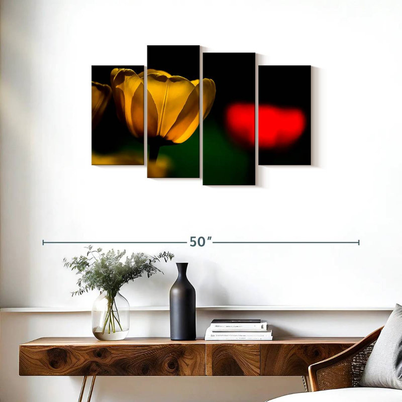 Harnek tulipes jaunes en fleurs