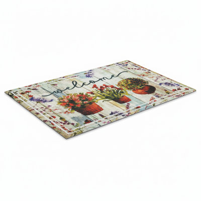 Paillasson Plant Welcome