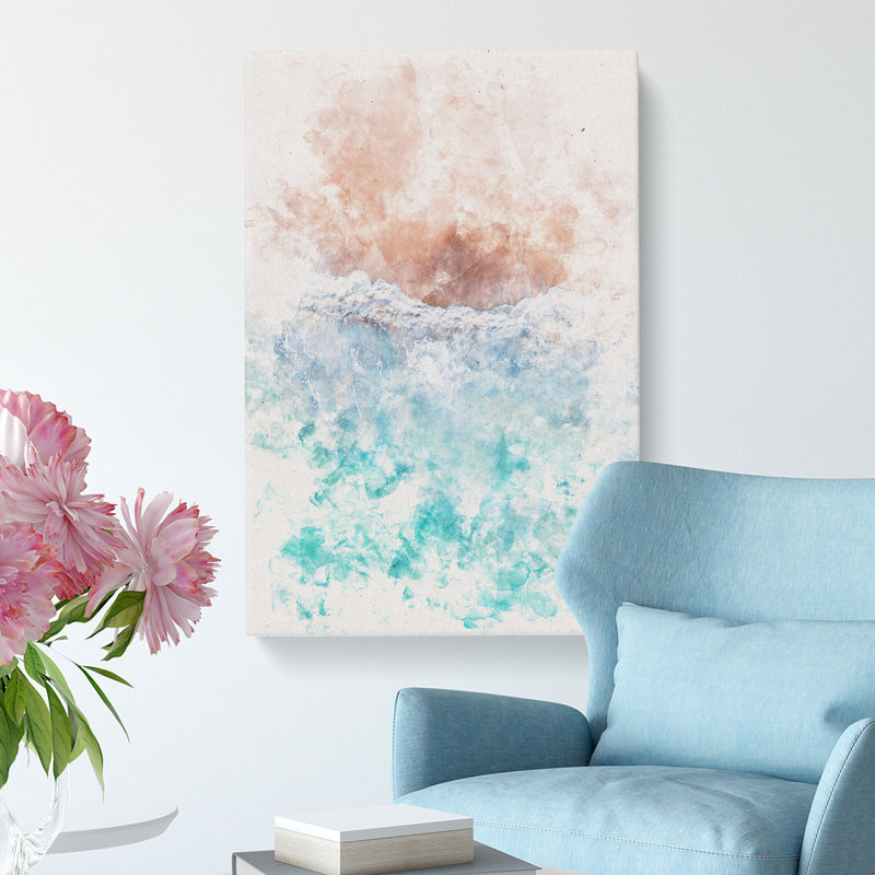 Sandy Beach - Wrapped Canvas, 76cm H x 50cm W x 3cm D