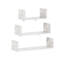 3 tablettes murales flottantes avec supports invisibles Flem-989025410