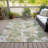 Machine Washable Indoor/Outdoor Cinead ACN1708 Ivory Rug-104740268