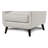 32.4" W Transitional Accent Chair, Stripe Multi