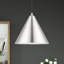 Luminaire suspendu conique 1 lumière