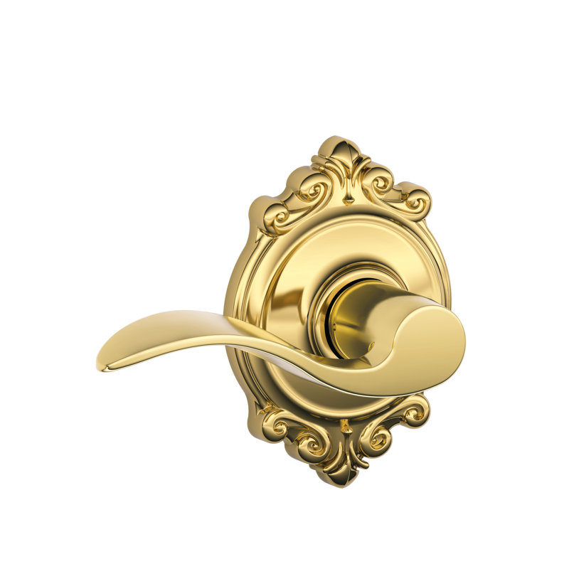 Addison passage Door Lever, Lifetime Brass
