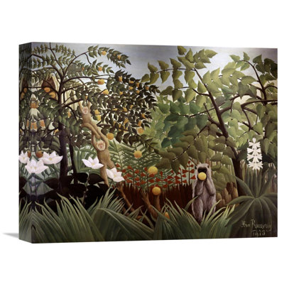 " Exotic Landscape " by Henri Rousseau