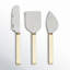 Simple 3 - Piece Stainless Steel Cheese Serving Set