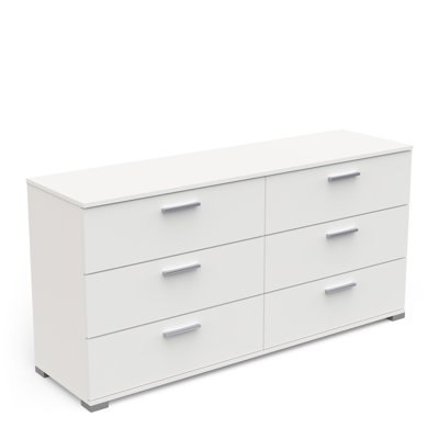 Barbaa 151cm W 6 - Drawer Chest of Drawers