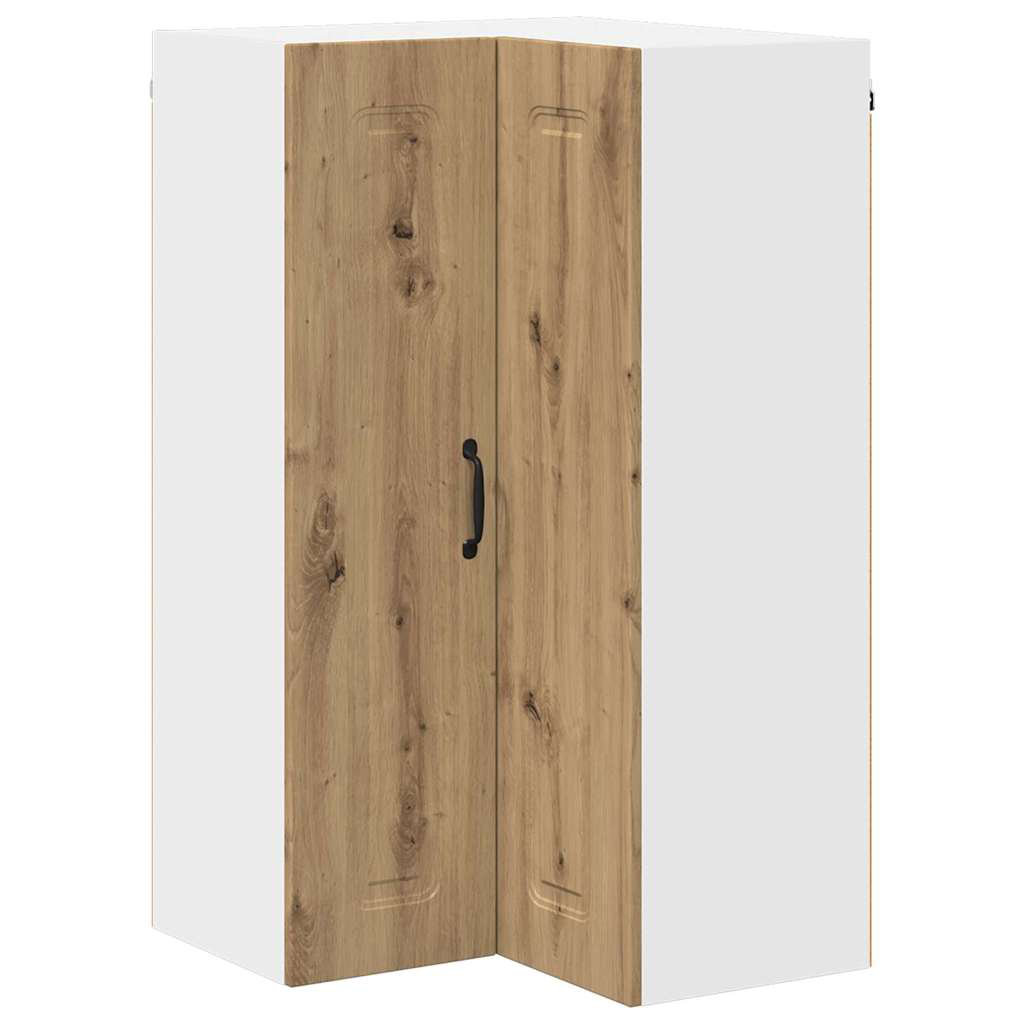 Vidaxl Kitchen Wall Cabinet White 57 X 57 X 100 Cm Engineered Wood