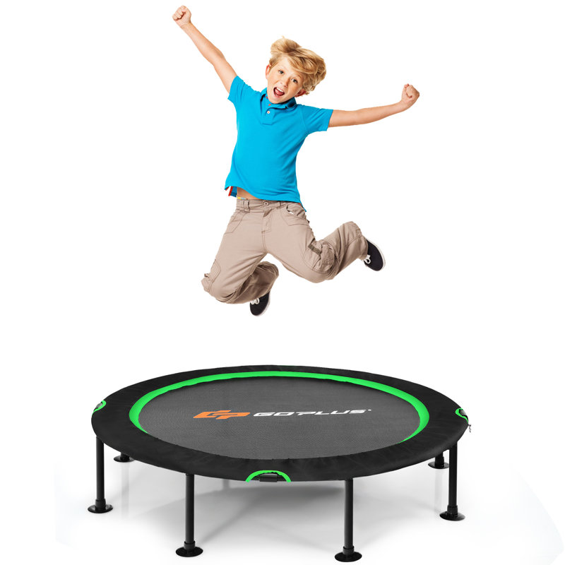 Costway 0.1312336cm Round Fitness Trampoline