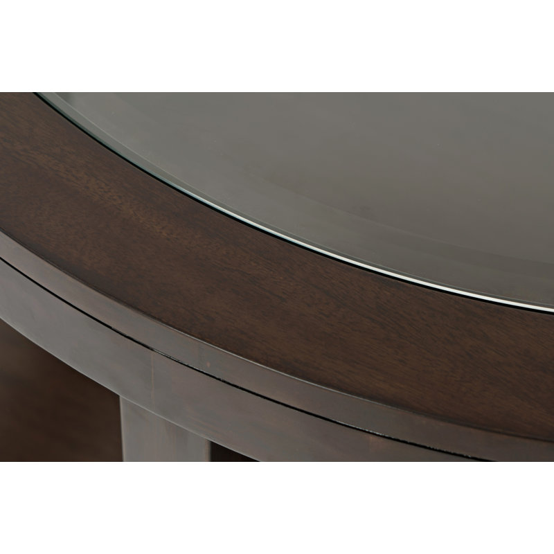Table basse avec rangement Bremen, Merlot