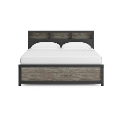 Walisha King Bookcase Panel Bed