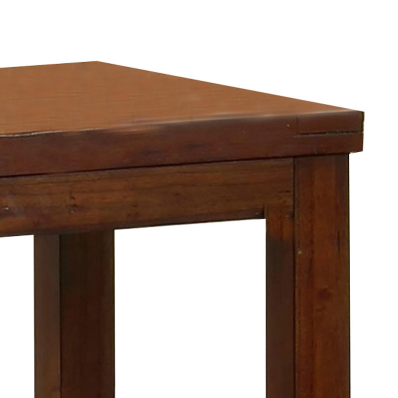 Megan Solid Wood Top End Table