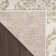 Cristiaan Damask Machine Woven Polypropylene Area Rug in Beige
