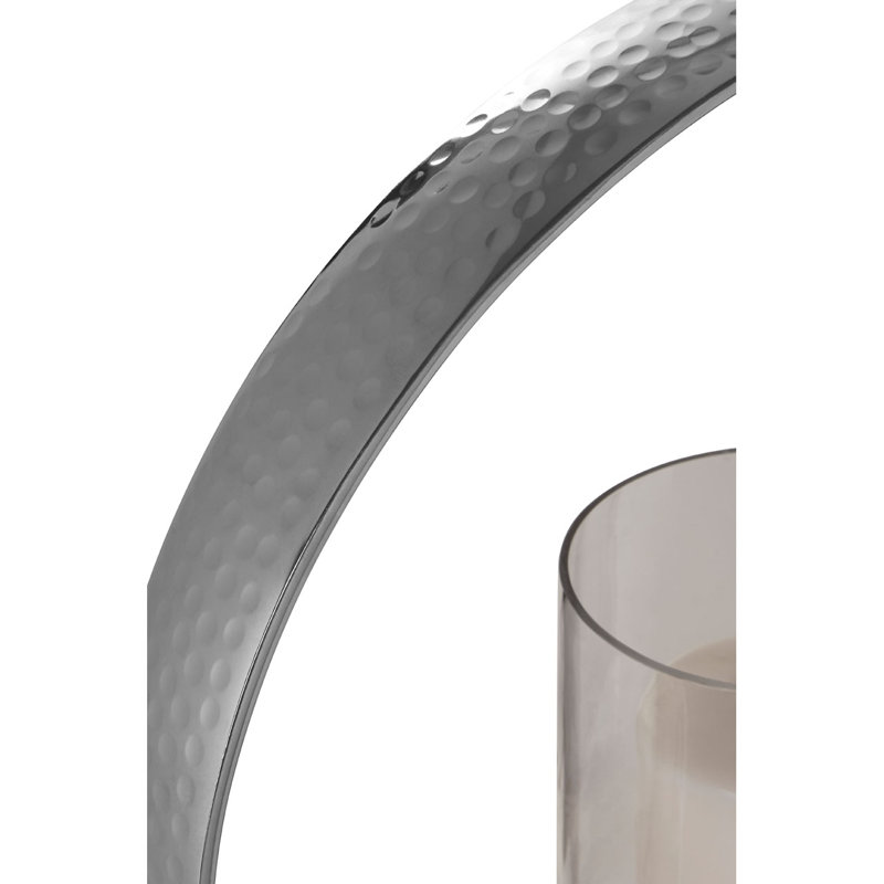 Wall Wall Sconce, 37cm H x 12cm W x 33cm D, Silver