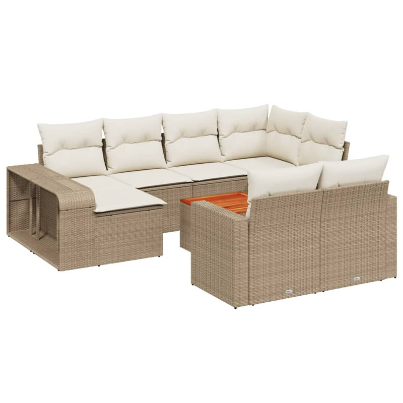 Ensemble de canapé de jardin Vidaxl