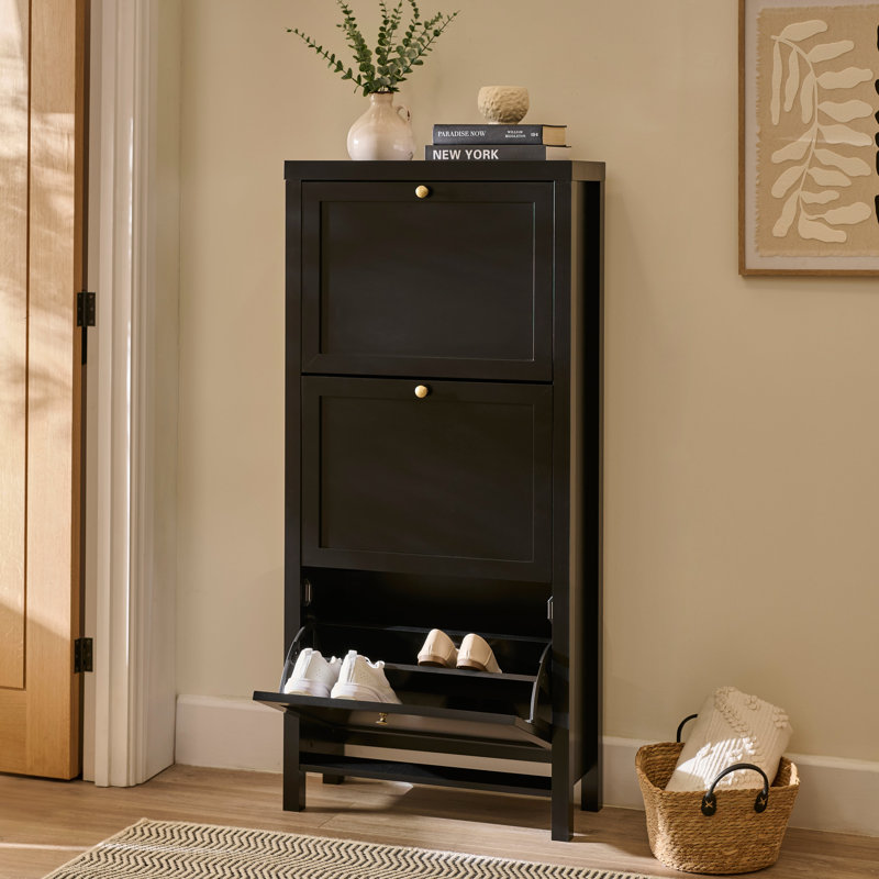 12 Pair Shoe Storage Cabinet
