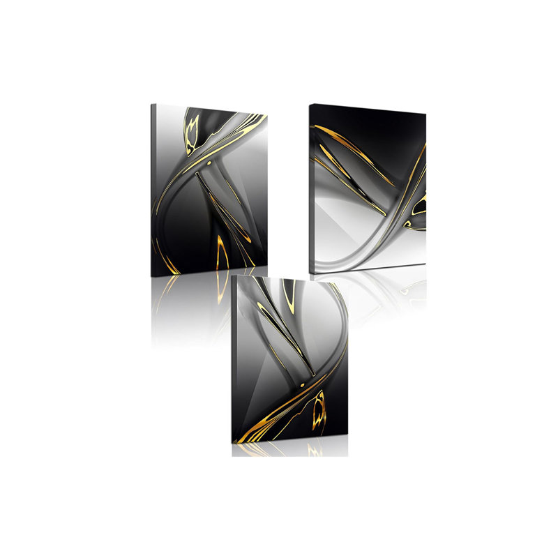 3 Piece Wrapped Canvas Print