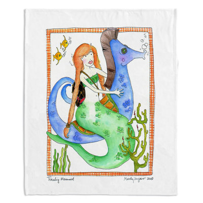  Couverture de voyage sirène