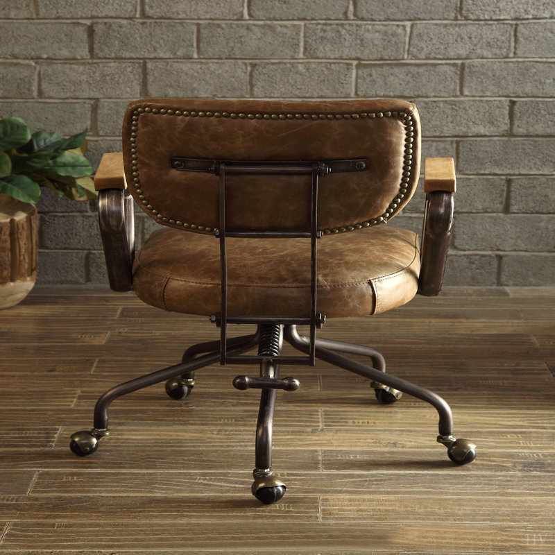Grain Leather Office Chair