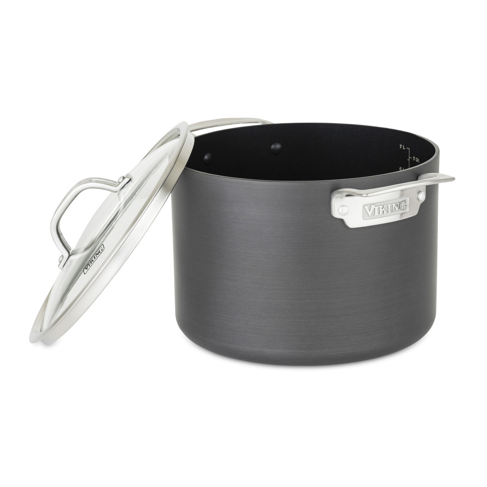 Viking Hard Anodized Nonstick Stock Pot with Lid, 8 Qt.