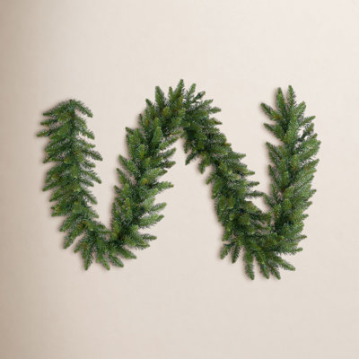 Peabody 108'' in. Lighted Faux Garland