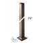 71" H 2.5" Square Post-70167399-96124973
