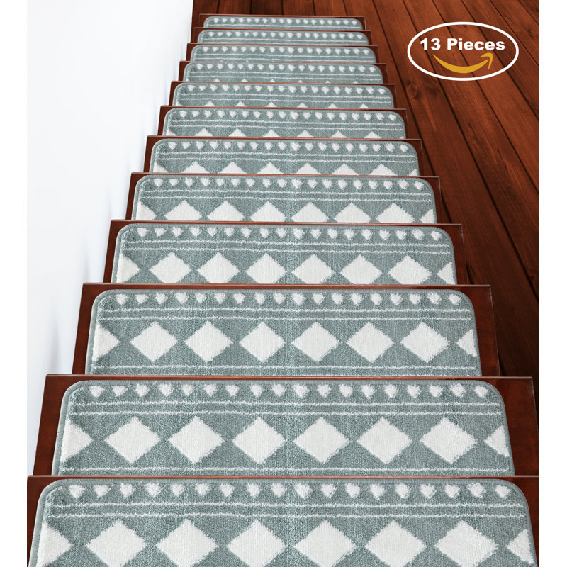 Brawner Stair Tread, Teal